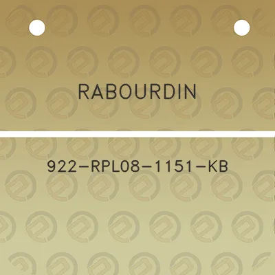 rabourdin-922-rpl08-1151-kb