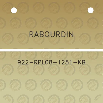 rabourdin-922-rpl08-1251-kb