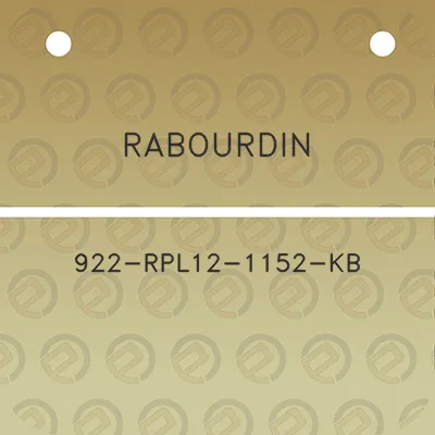 rabourdin-922-rpl12-1152-kb