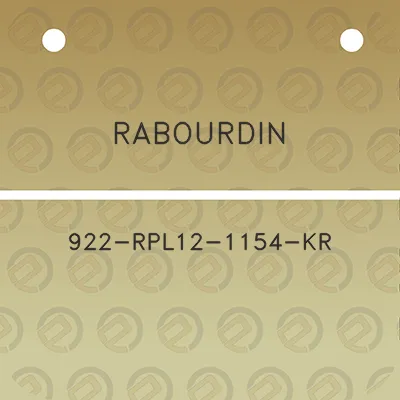 rabourdin-922-rpl12-1154-kr