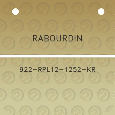 rabourdin-922-rpl12-1252-kr