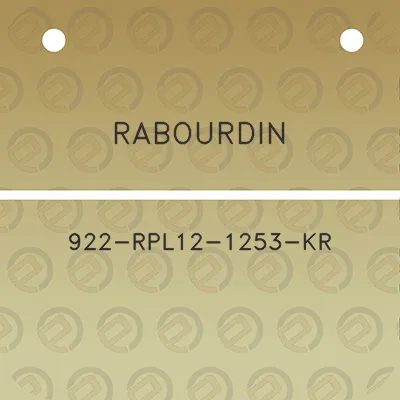 rabourdin-922-rpl12-1253-kr