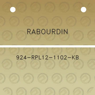 rabourdin-924-rpl12-1102-kb