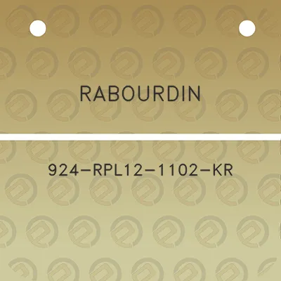 rabourdin-924-rpl12-1102-kr