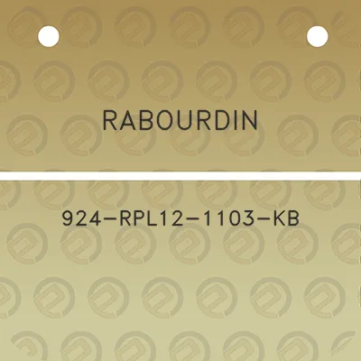 rabourdin-924-rpl12-1103-kb