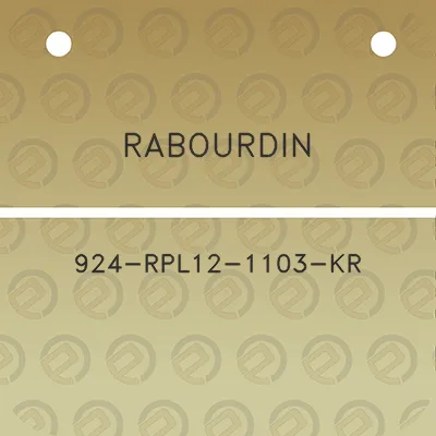 rabourdin-924-rpl12-1103-kr