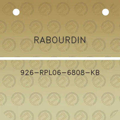 rabourdin-926-rpl06-6808-kb