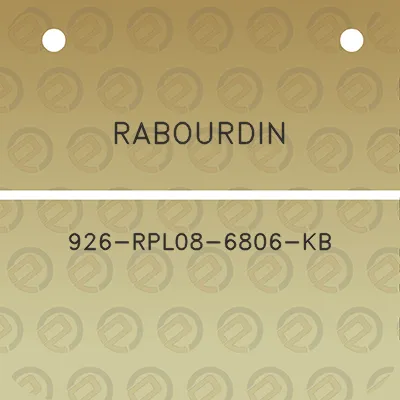 rabourdin-926-rpl08-6806-kb