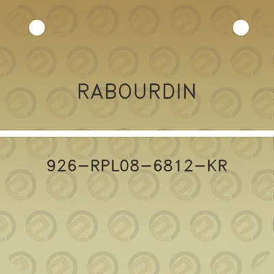 rabourdin-926-rpl08-6812-kr