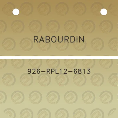 rabourdin-926-rpl12-6813