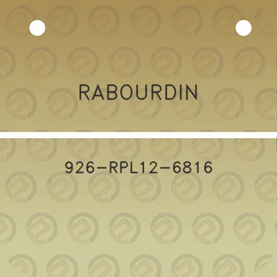 rabourdin-926-rpl12-6816