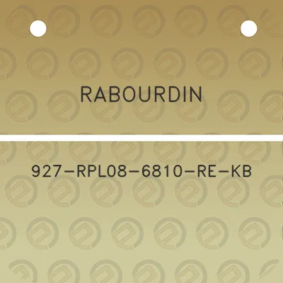 rabourdin-927-rpl08-6810-re-kb