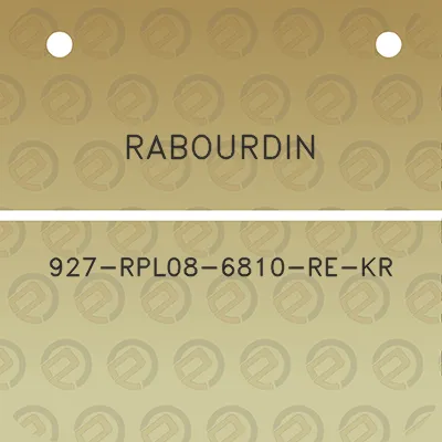 rabourdin-927-rpl08-6810-re-kr