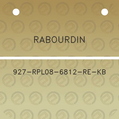 rabourdin-927-rpl08-6812-re-kb