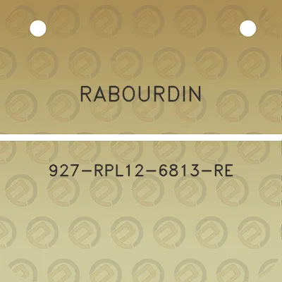 rabourdin-927-rpl12-6813-re