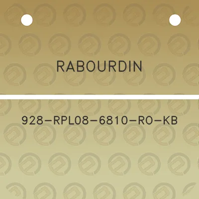 rabourdin-928-rpl08-6810-ro-kb