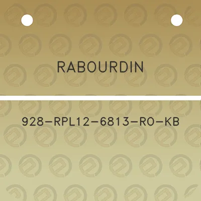 rabourdin-928-rpl12-6813-ro-kb