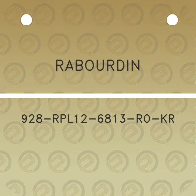 rabourdin-928-rpl12-6813-ro-kr