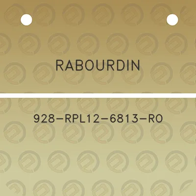 rabourdin-928-rpl12-6813-ro