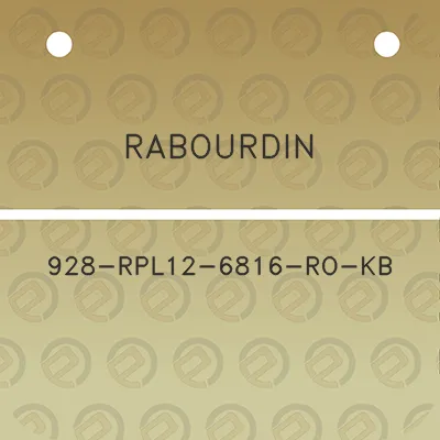 rabourdin-928-rpl12-6816-ro-kb