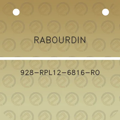 rabourdin-928-rpl12-6816-ro