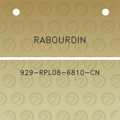 rabourdin-929-rpl08-6810-cn