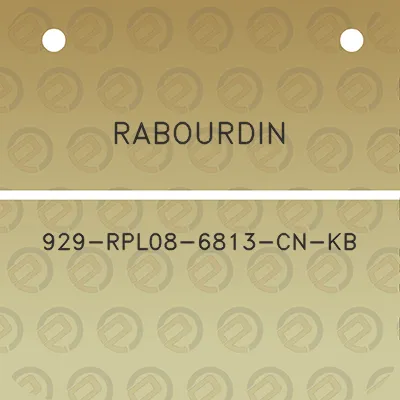 rabourdin-929-rpl08-6813-cn-kb