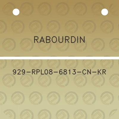 rabourdin-929-rpl08-6813-cn-kr