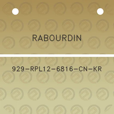 rabourdin-929-rpl12-6816-cn-kr