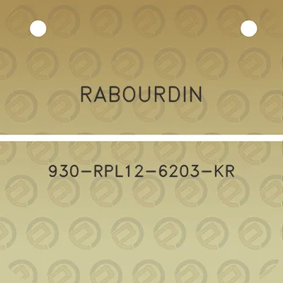 rabourdin-930-rpl12-6203-kr