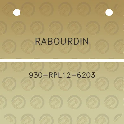 rabourdin-930-rpl12-6203