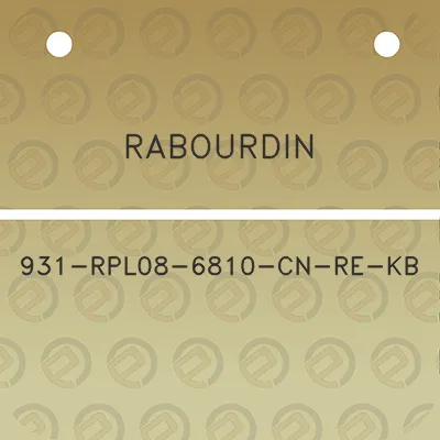 rabourdin-931-rpl08-6810-cn-re-kb