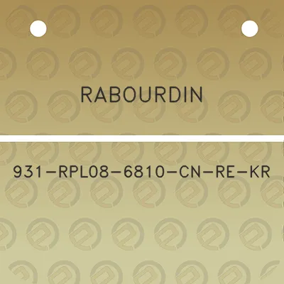 rabourdin-931-rpl08-6810-cn-re-kr