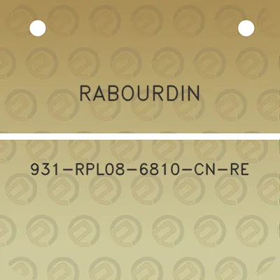 rabourdin-931-rpl08-6810-cn-re