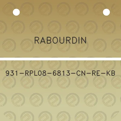 rabourdin-931-rpl08-6813-cn-re-kb