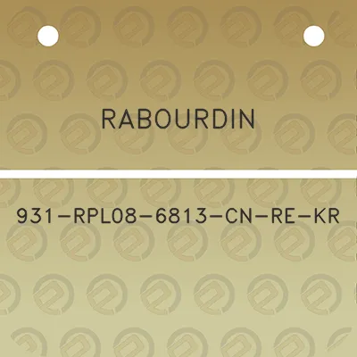 rabourdin-931-rpl08-6813-cn-re-kr