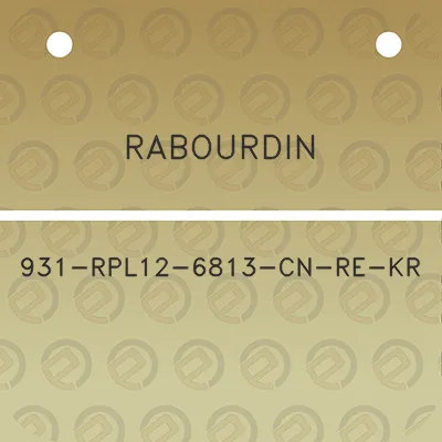 rabourdin-931-rpl12-6813-cn-re-kr