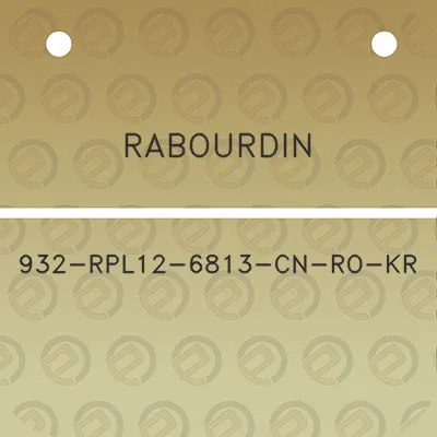 rabourdin-932-rpl12-6813-cn-ro-kr