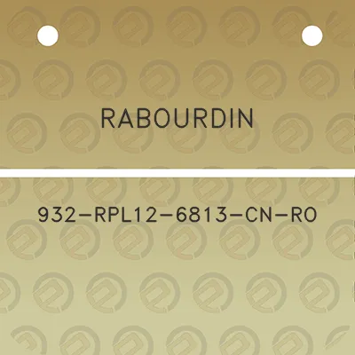 rabourdin-932-rpl12-6813-cn-ro