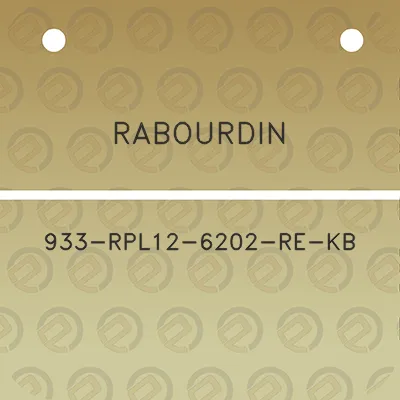 rabourdin-933-rpl12-6202-re-kb