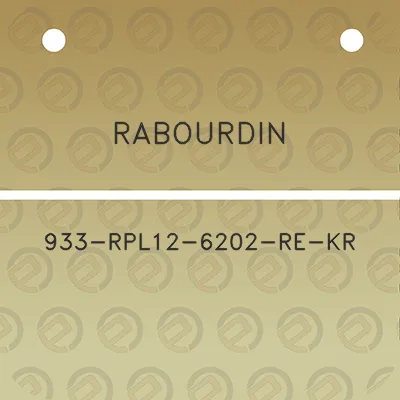 rabourdin-933-rpl12-6202-re-kr