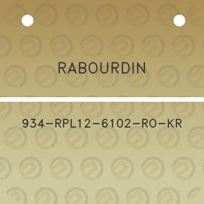 rabourdin-934-rpl12-6102-ro-kr