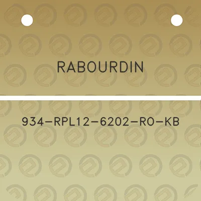 rabourdin-934-rpl12-6202-ro-kb