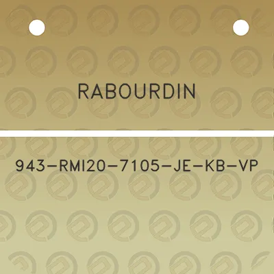 rabourdin-943-rmi20-7105-je-kb-vp