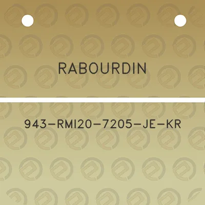 rabourdin-943-rmi20-7205-je-kr