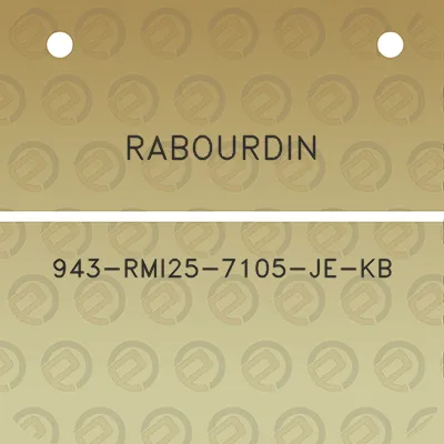 rabourdin-943-rmi25-7105-je-kb