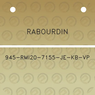 rabourdin-945-rmi20-7155-je-kb-vp