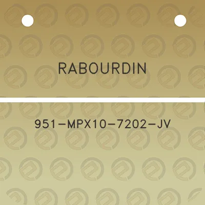 rabourdin-951-mpx10-7202-jv