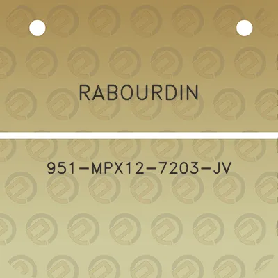 rabourdin-951-mpx12-7203-jv