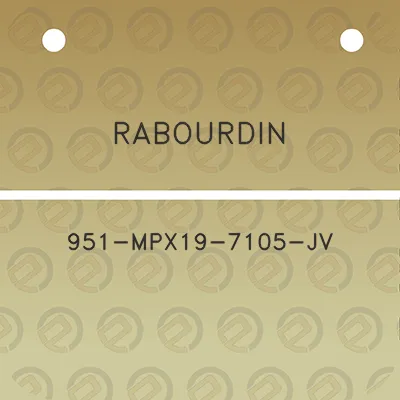 rabourdin-951-mpx19-7105-jv